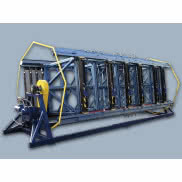 Prasa pneumatyczna czterostronna obrotowa, typ PO-4