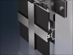 Moduł Schüco ProSol TF+ zintegrowany z fasadą nieizolowaną SCC 50 HD - Schüco