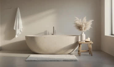 Mikrocement w łazience i kuchni: jak zadbać o hydroizolację i spadki
